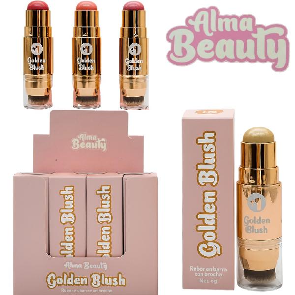 Rubor En Barra Con Aplicador Alma Beauty