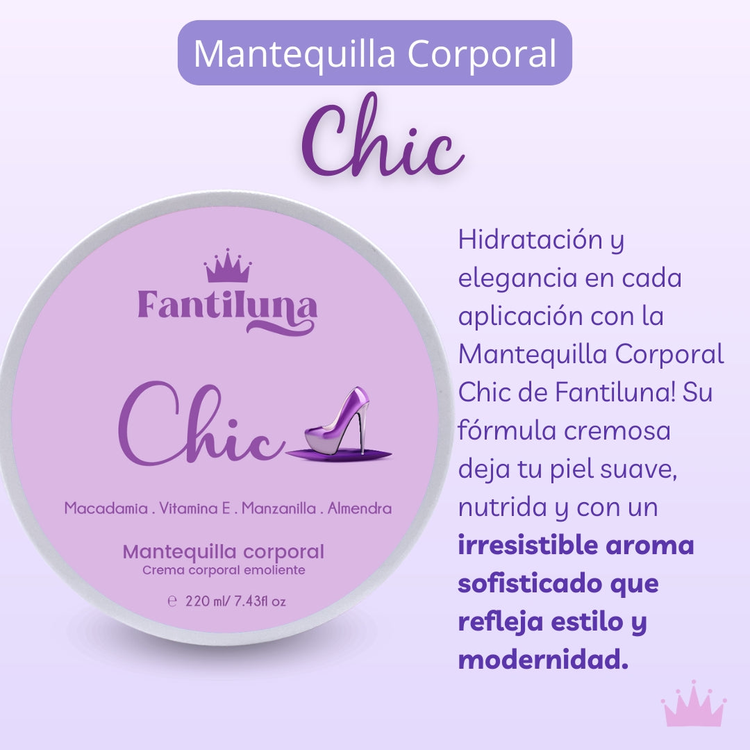 Mantequilla Corporal Fantiluna Chic