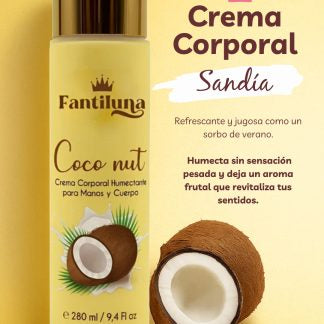 Crema Corporal Fantiluna Coco Nut *280ML*
