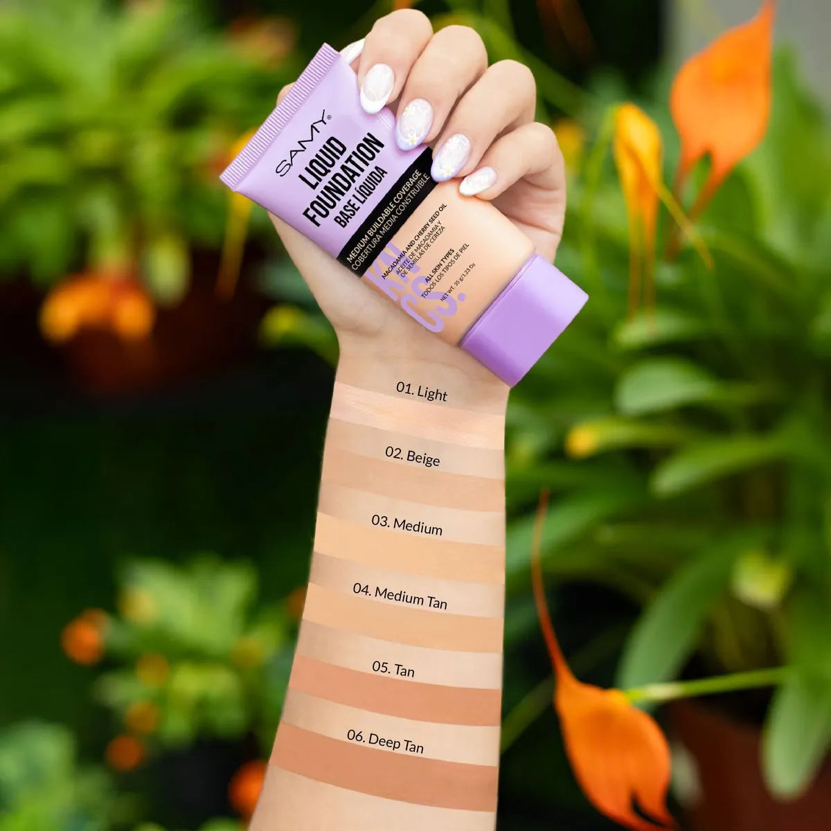 Base Liquida Skinlicious Samy