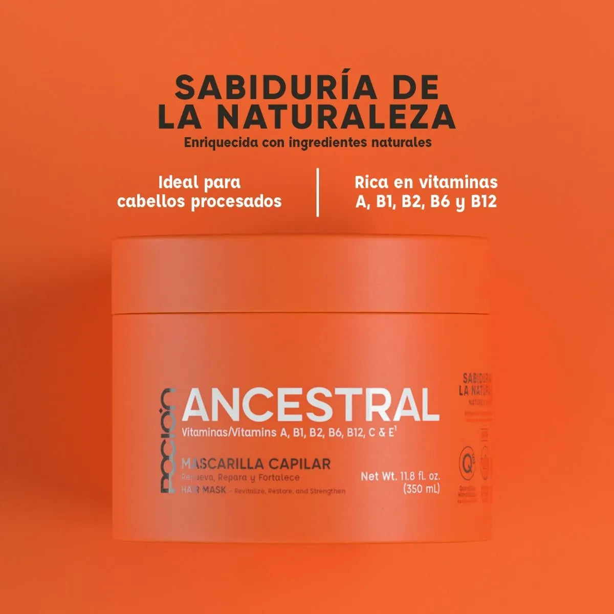 Mascarilla Capilar Ancestral Pocion
