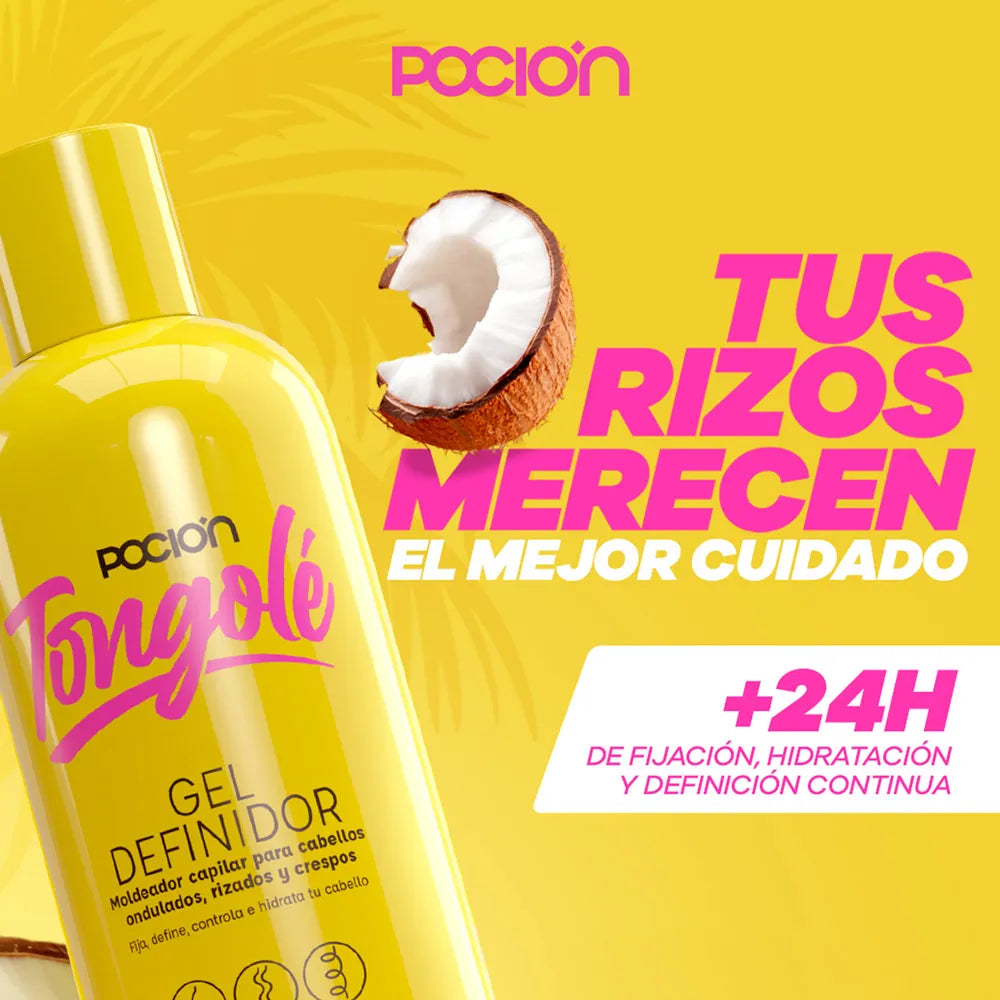 Gel Definidor Rizos Tongole Pocion