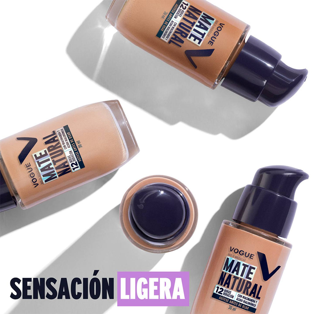 Base Liquida Matte Natural 30ml Vogue