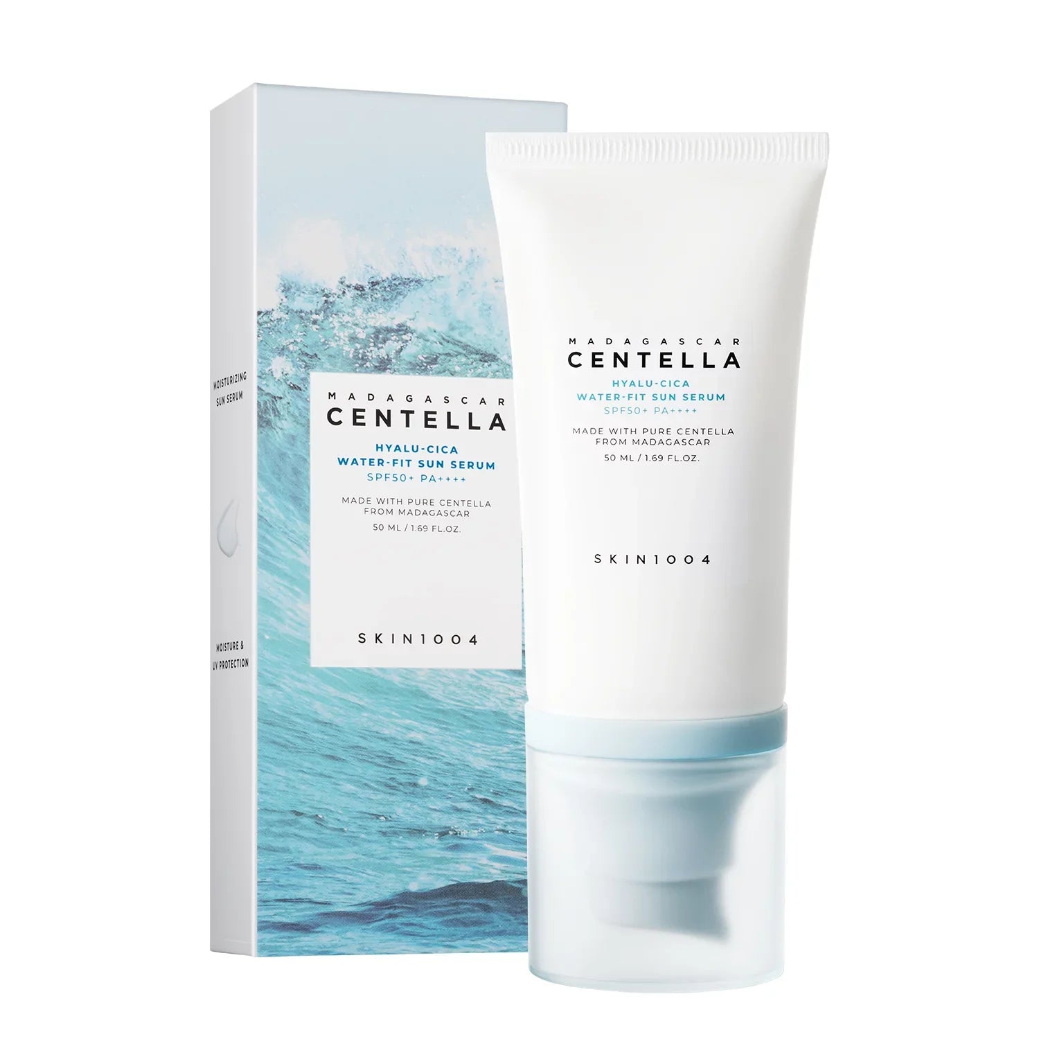 Protector Solar Hyalu Cica Madagascar SPF50 50ML Skin1004