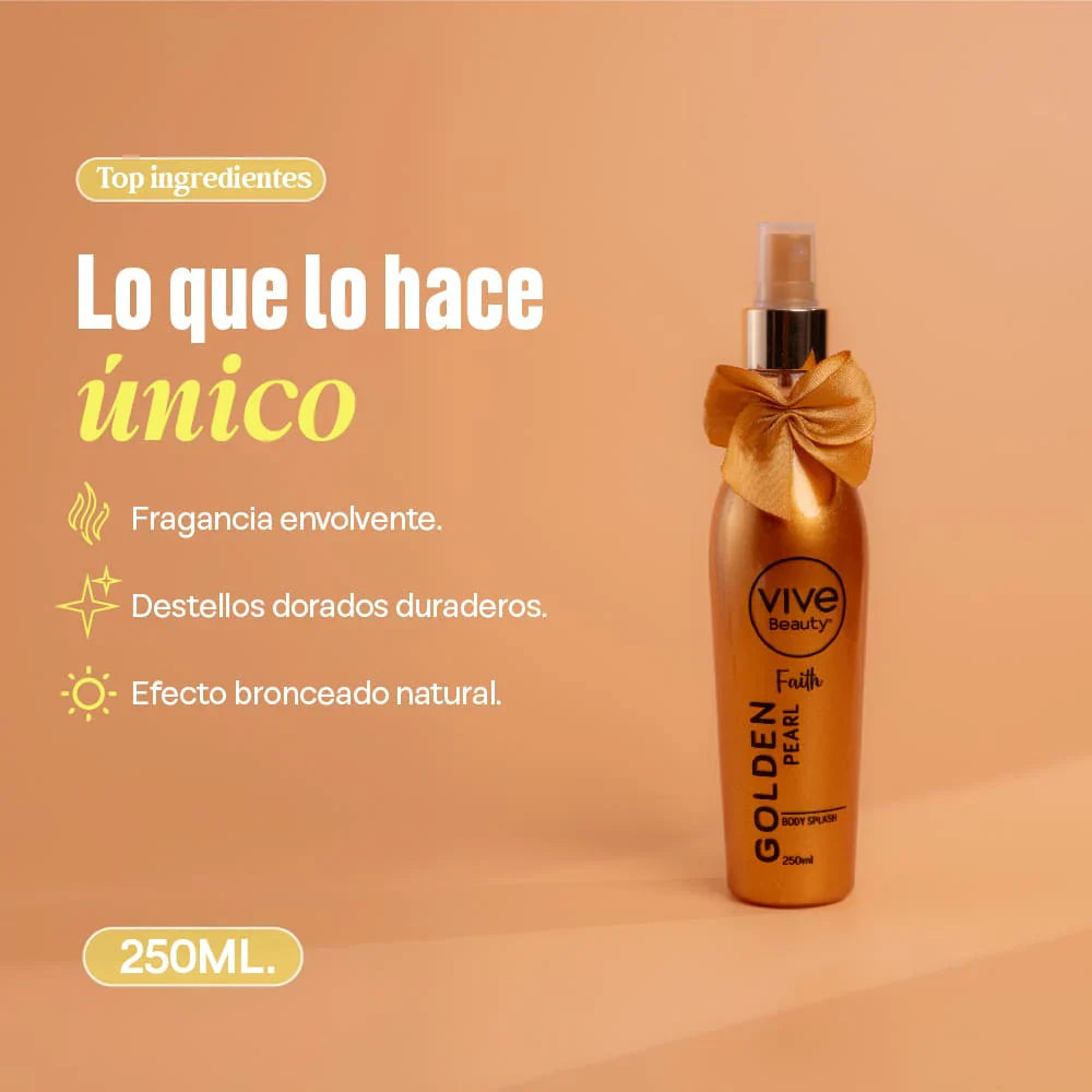 Body Splash Golden Faith Vive Beauty *250ml*
