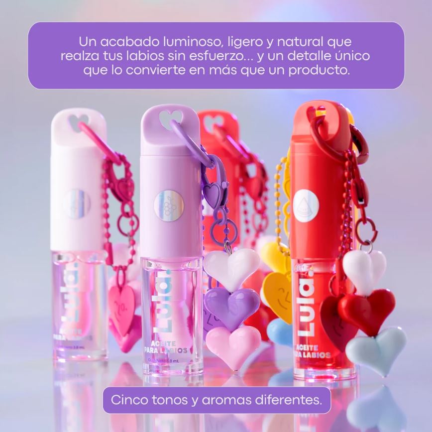 Aceite Para Labios Con Charm Lula