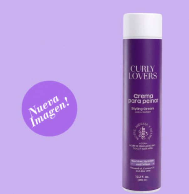 Crema Para Peinar 290ml Curly Lovers