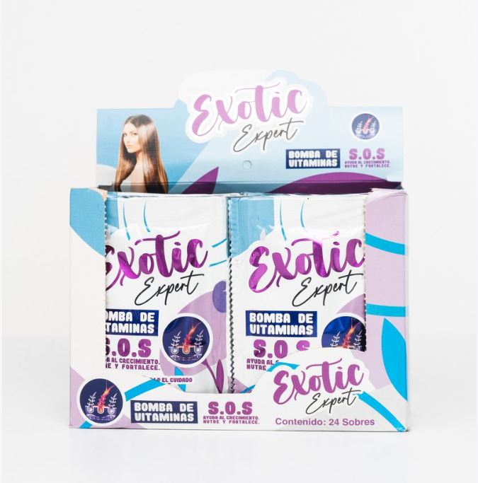 Tratamiento Bomba De Vitaminas Sachet 30ml Exotic