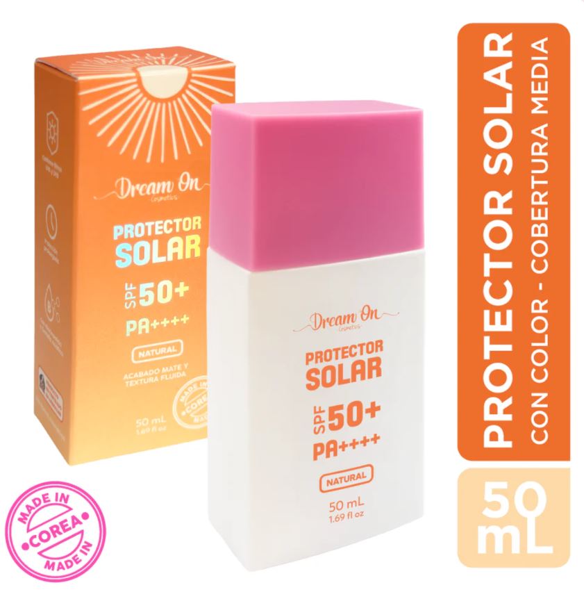 Protector Solar SPF50+ Con Color 50ml Dream On