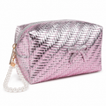 Cosmetiquera Silver Pearl Bloomshell