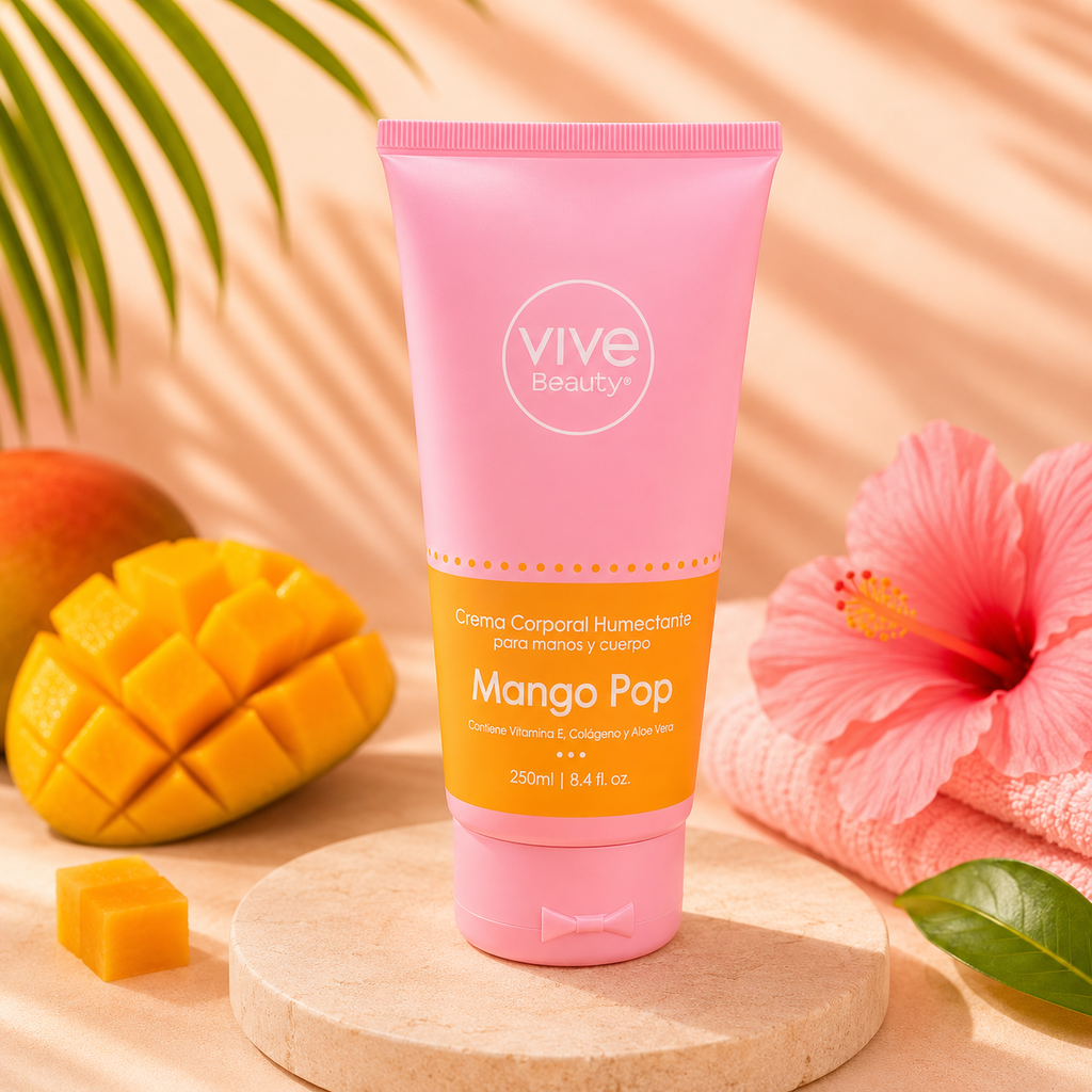 Crema Corporal Humectante Mango Pop Vive Beauty *200gr*