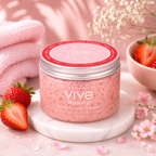 Exfoliante Corporal Vive Beauty Fresa *350ml*