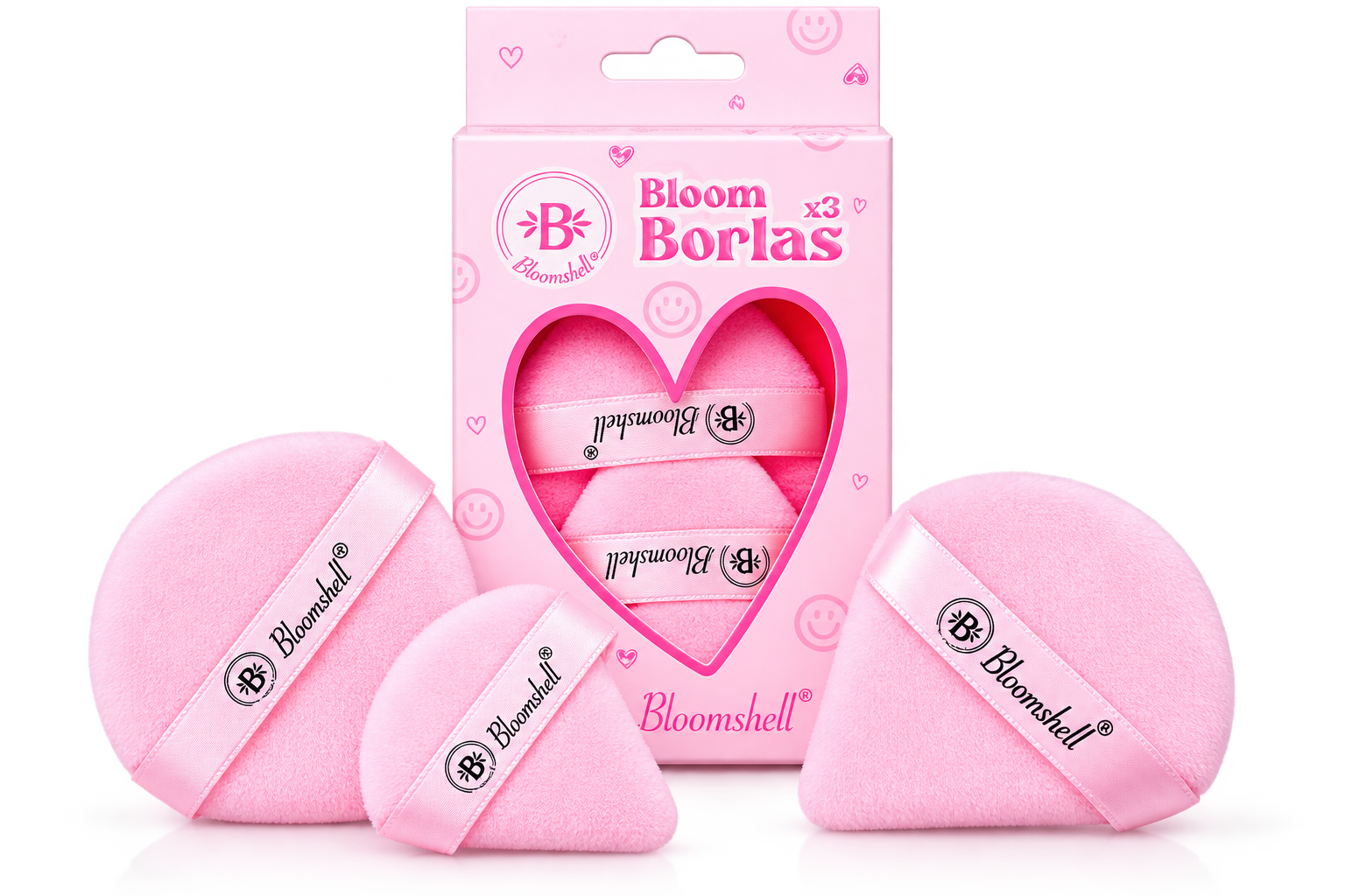 Set borlas X 3 Bloomshell Bloom Borlas