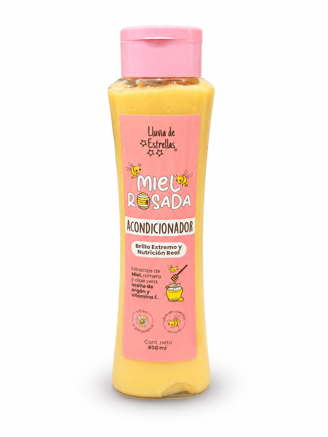 Acondicionador Miel Rosada 400ml Lluvia De Estrellas