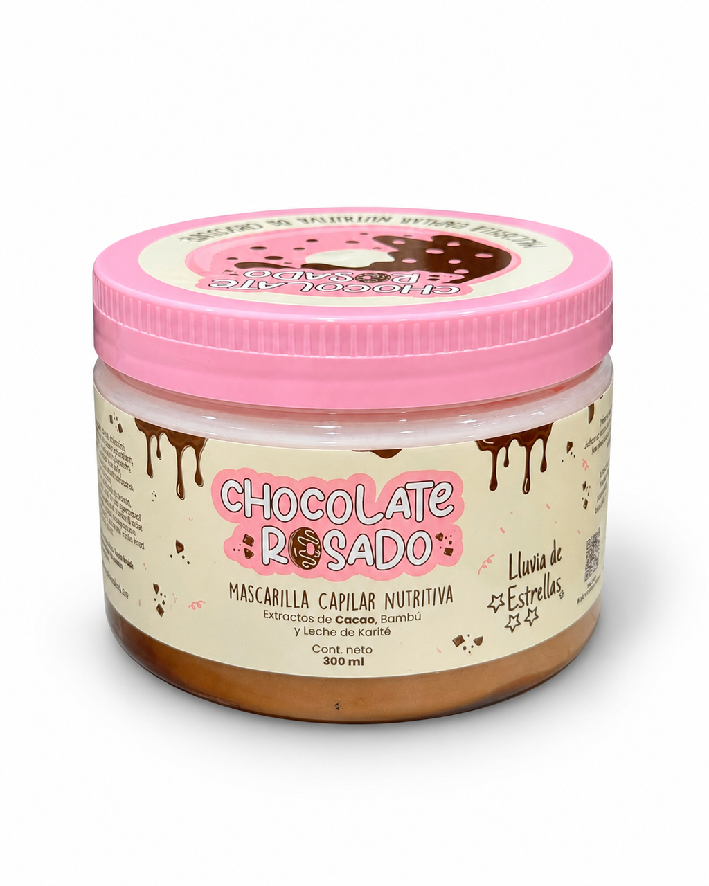 Mascarilla Capilar Chocolate Rosado 300ml Lluvia De Estrellas