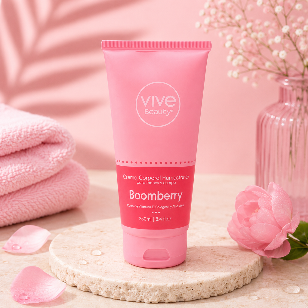 Crema Corporal Humectante Boomberry Vive Beauty *200gr*