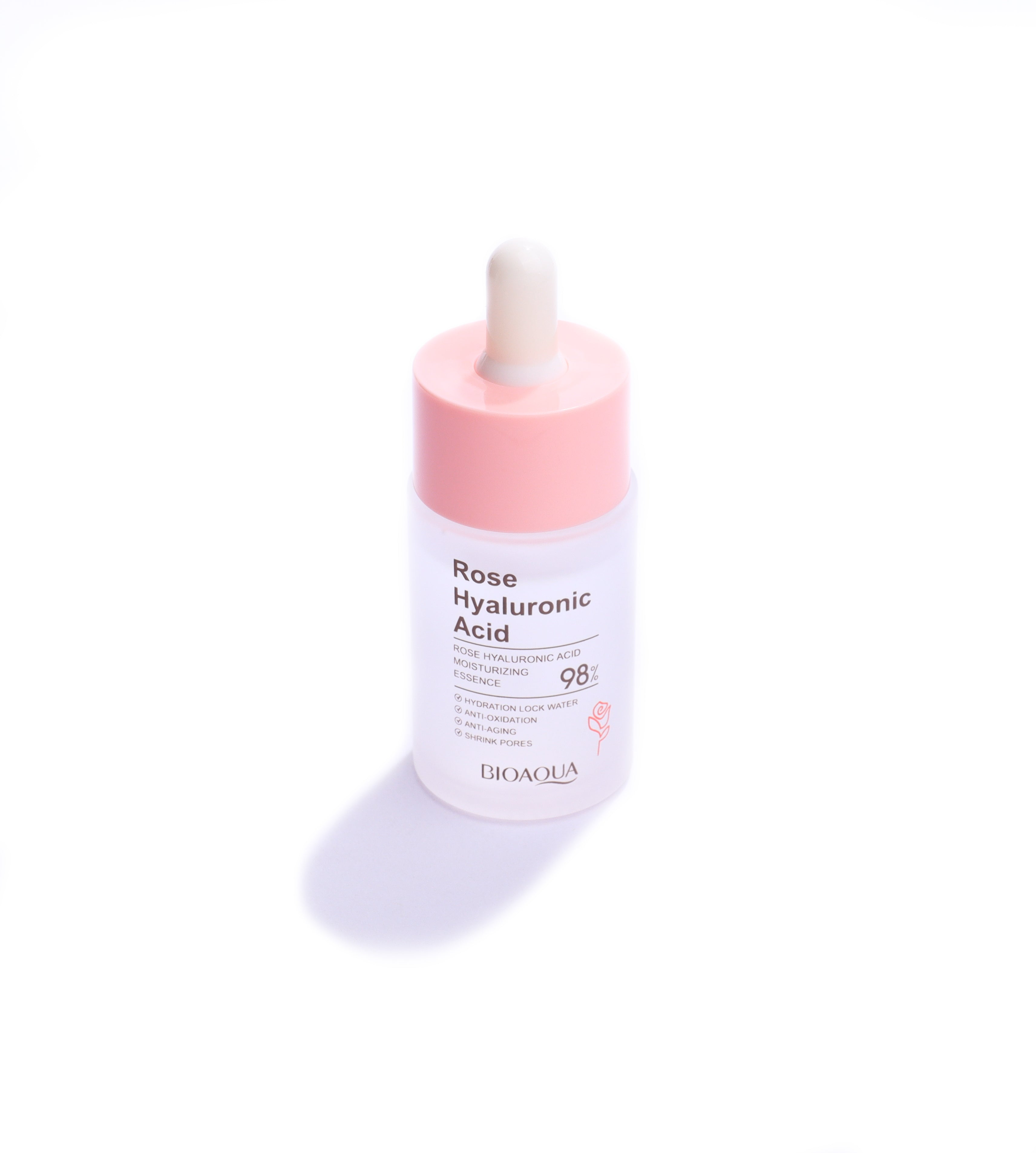 Serum De Rosas Con Acido Hialuronico Bioaqua x 30ml