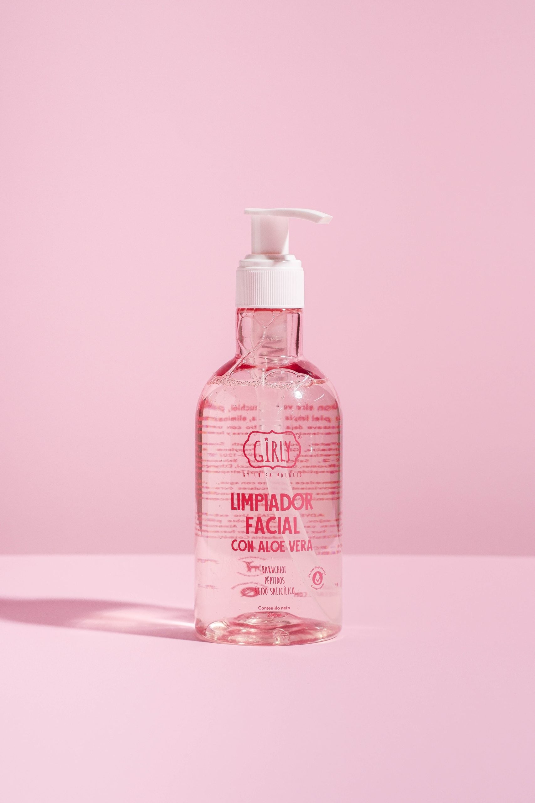 Lipiador Facial Con Aloe Vera 250ml Girly