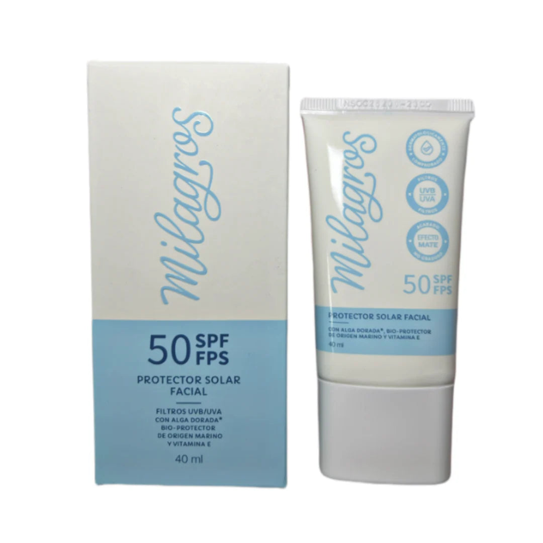 Protector Solar SPF 50 x 40ml Milagros