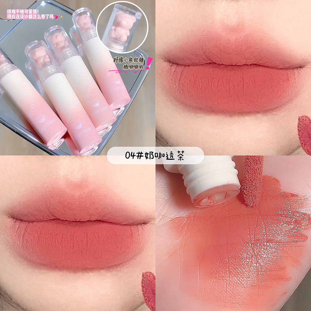 Labial Matte Terciopelo Gege Bear