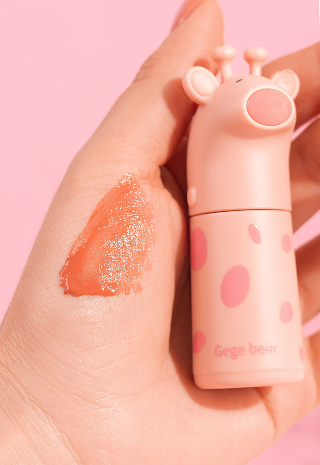 Lip Gloss Con Color Jirafa Gege Bear