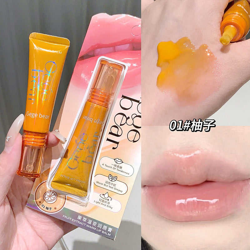 Lip Balm Hidratante Con Extractos de Frutas Gege Bear