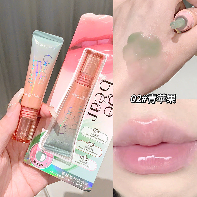 Lip Balm Hidratante Con Extractos de Frutas Gege Bear