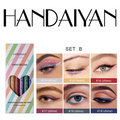 Set de Delineadores De Colores en Gel Handaiyan