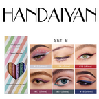 Set de Delineadores De Colores en Gel Handaiyan