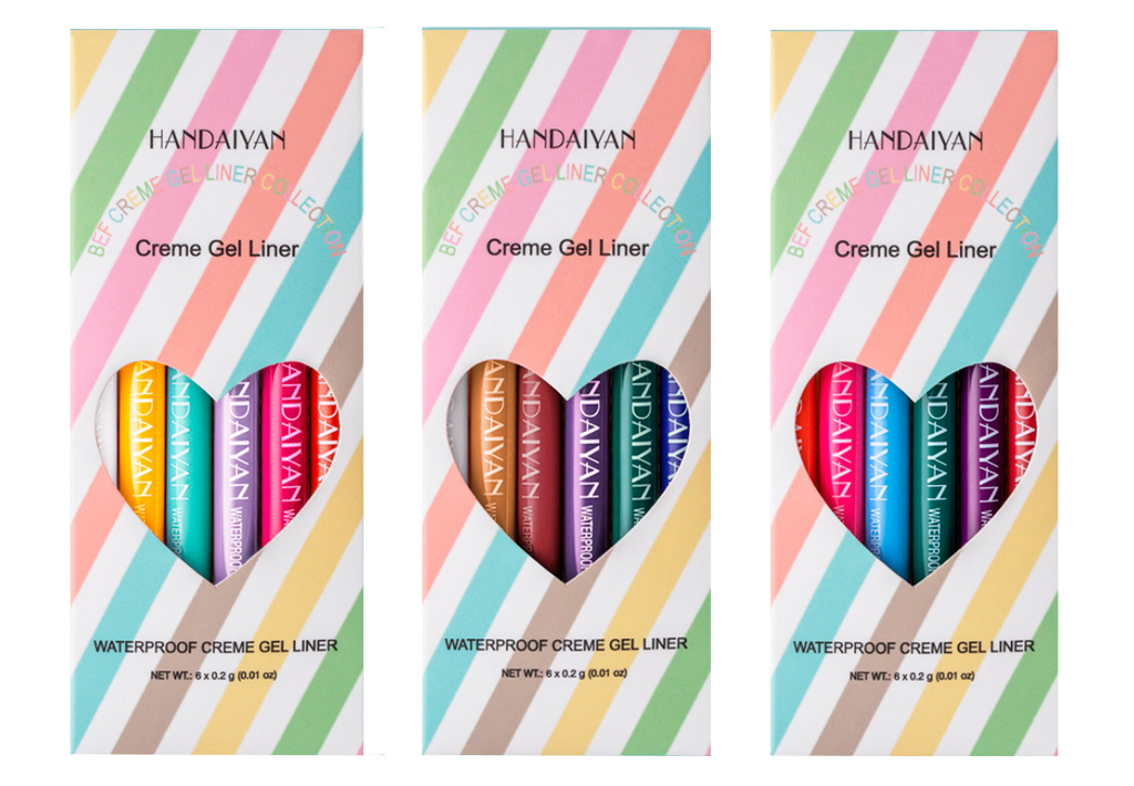 Set de Delineadores De Colores en Gel Handaiyan