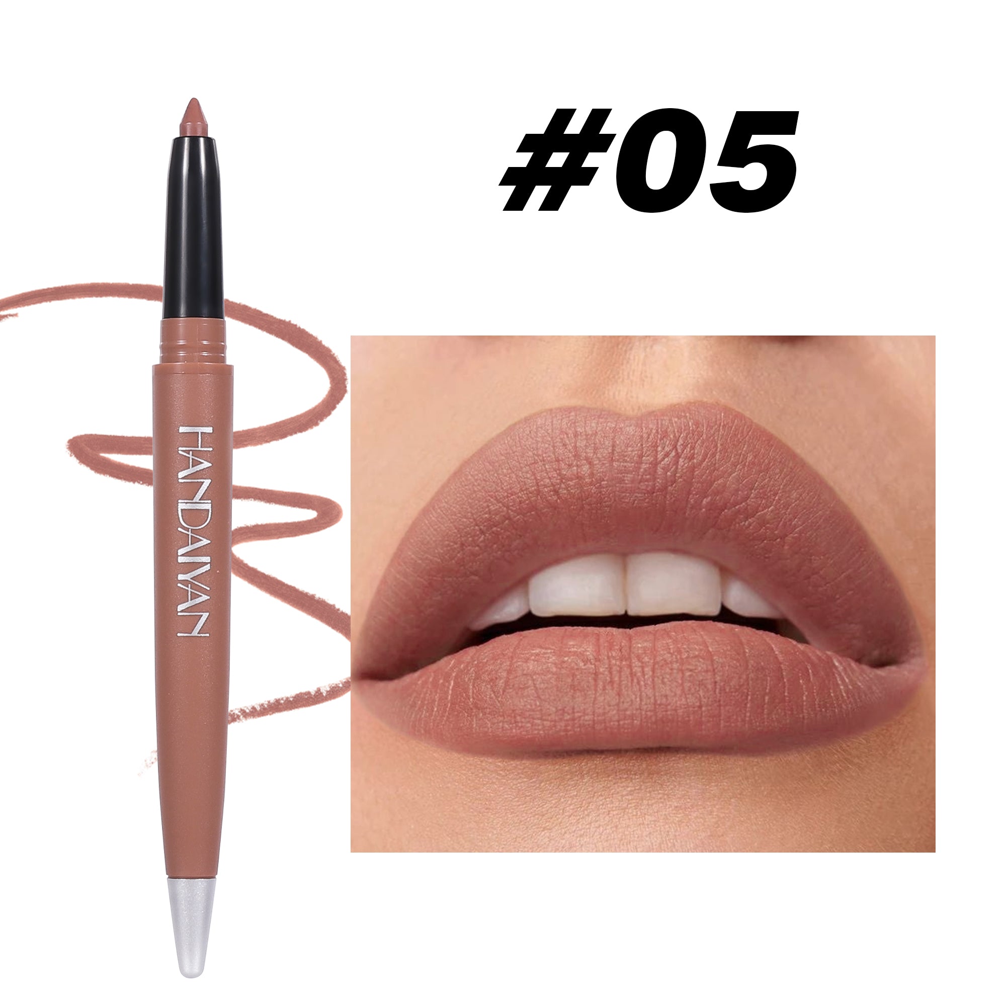 Lápiz De Labios Retráctil Matte Handaiyan