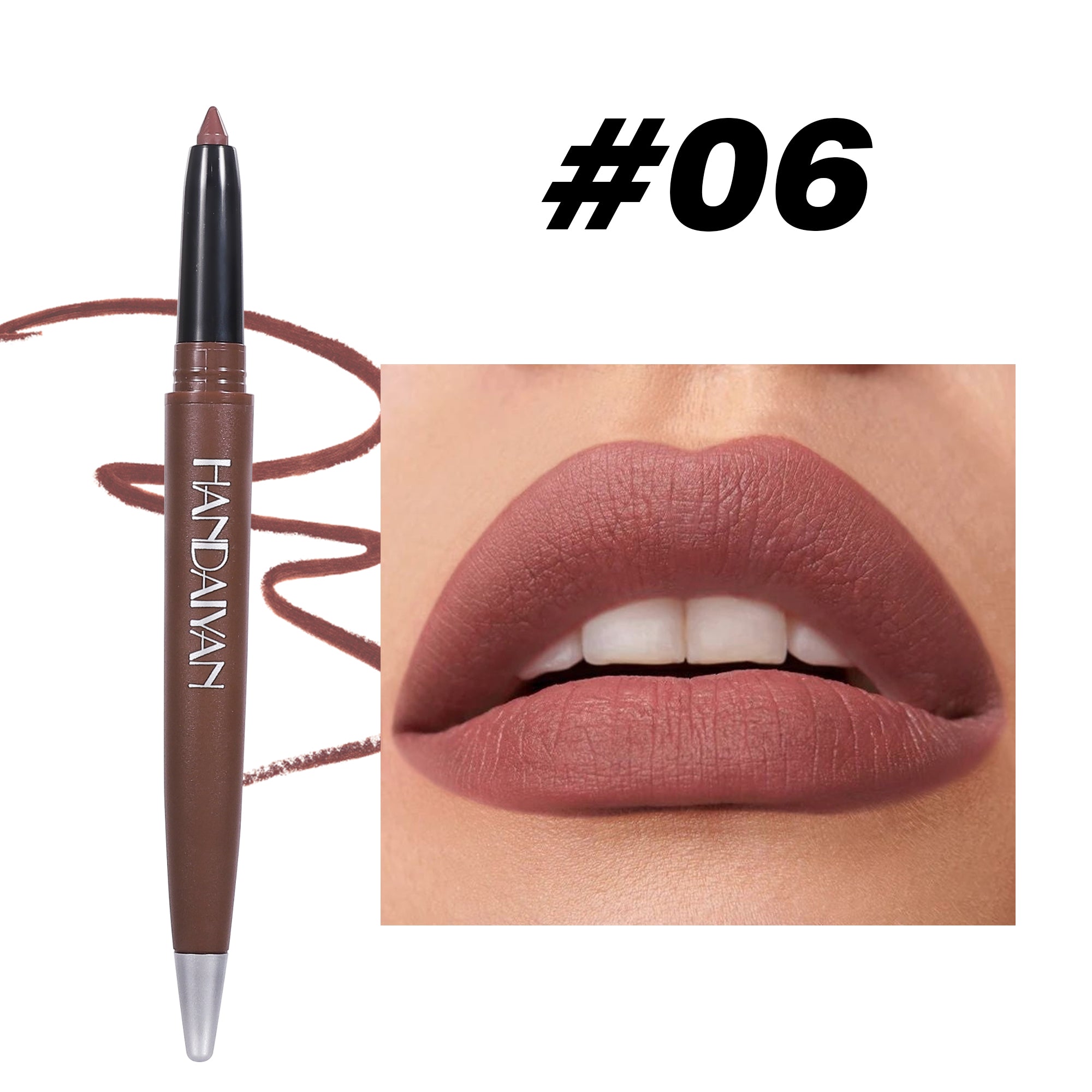 Lápiz De Labios Retráctil Matte Handaiyan