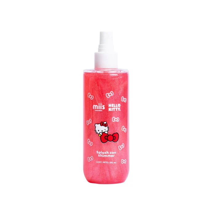 Splash Corporal Con Shimmer Hello Kitty 250ml Miis Cosmetics
