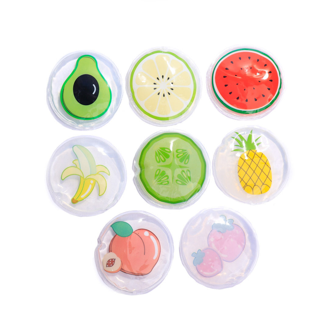Parches para Ojos de Frutas Reutilizables (En par - Frutas)