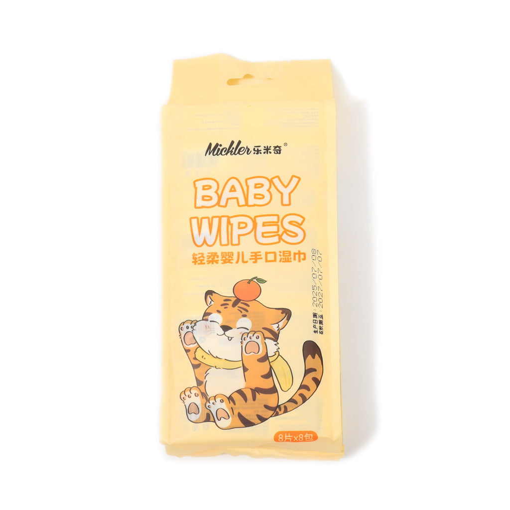 Pañitos Humedos Baby Wipes Amarillos