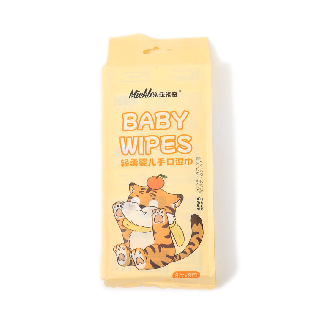 Pañitos Humedos Baby Wipes Amarillos