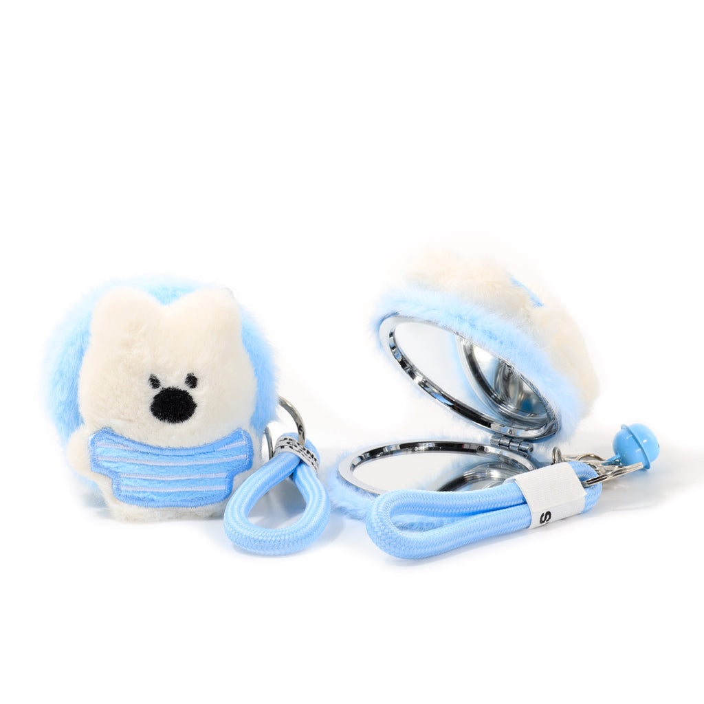 Espejo De Bolso Tipo peluche