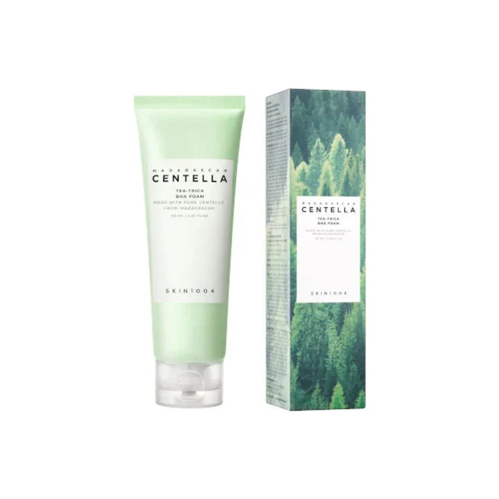 Limpiador Tea Trica BHA Foam Madagascar Centella 125ML Skin1004