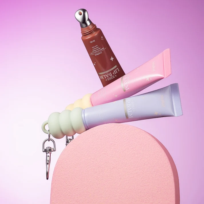 Llavero Kiss Lip Balm Majikal