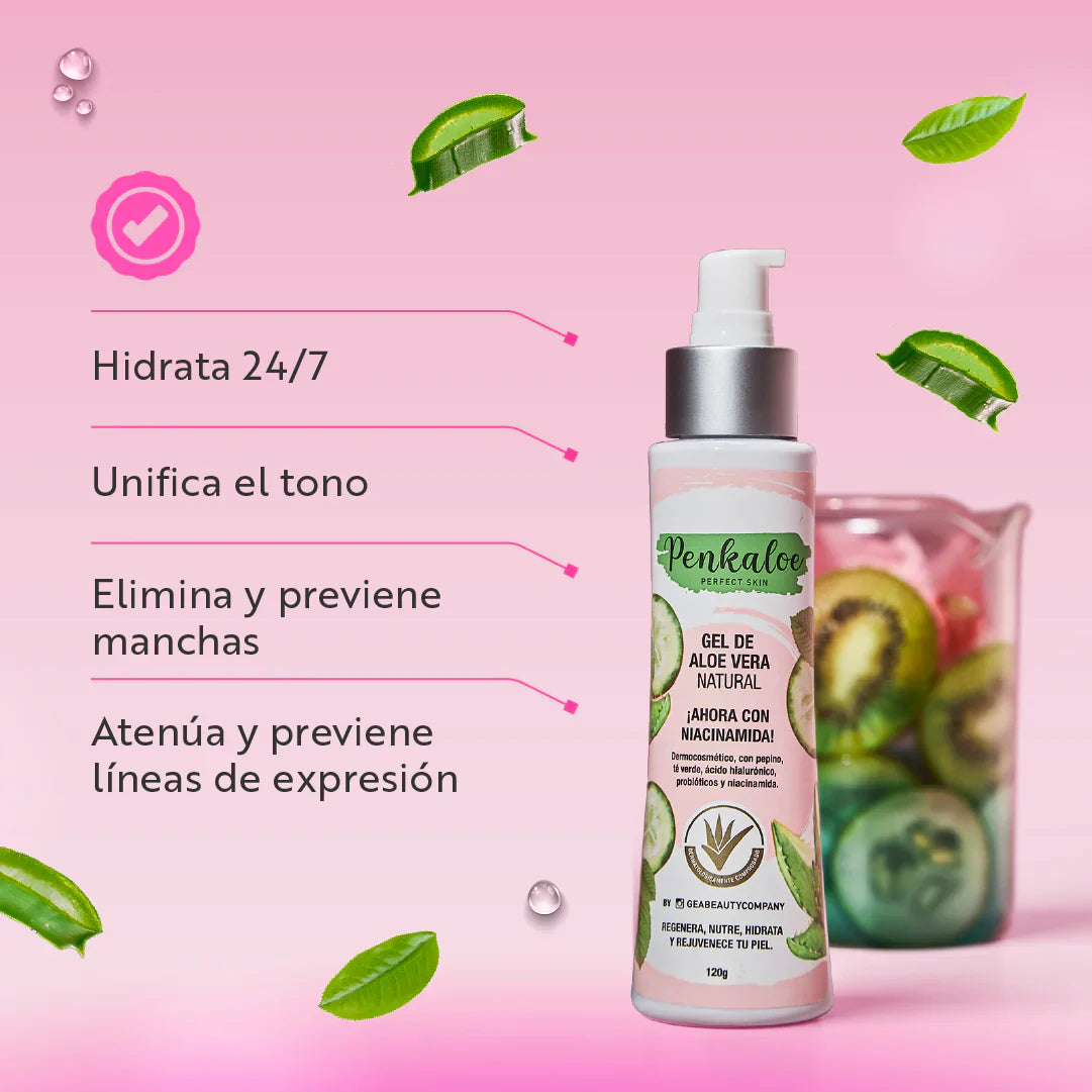 Gel De Aloe Vera Penkaloe *115gr*