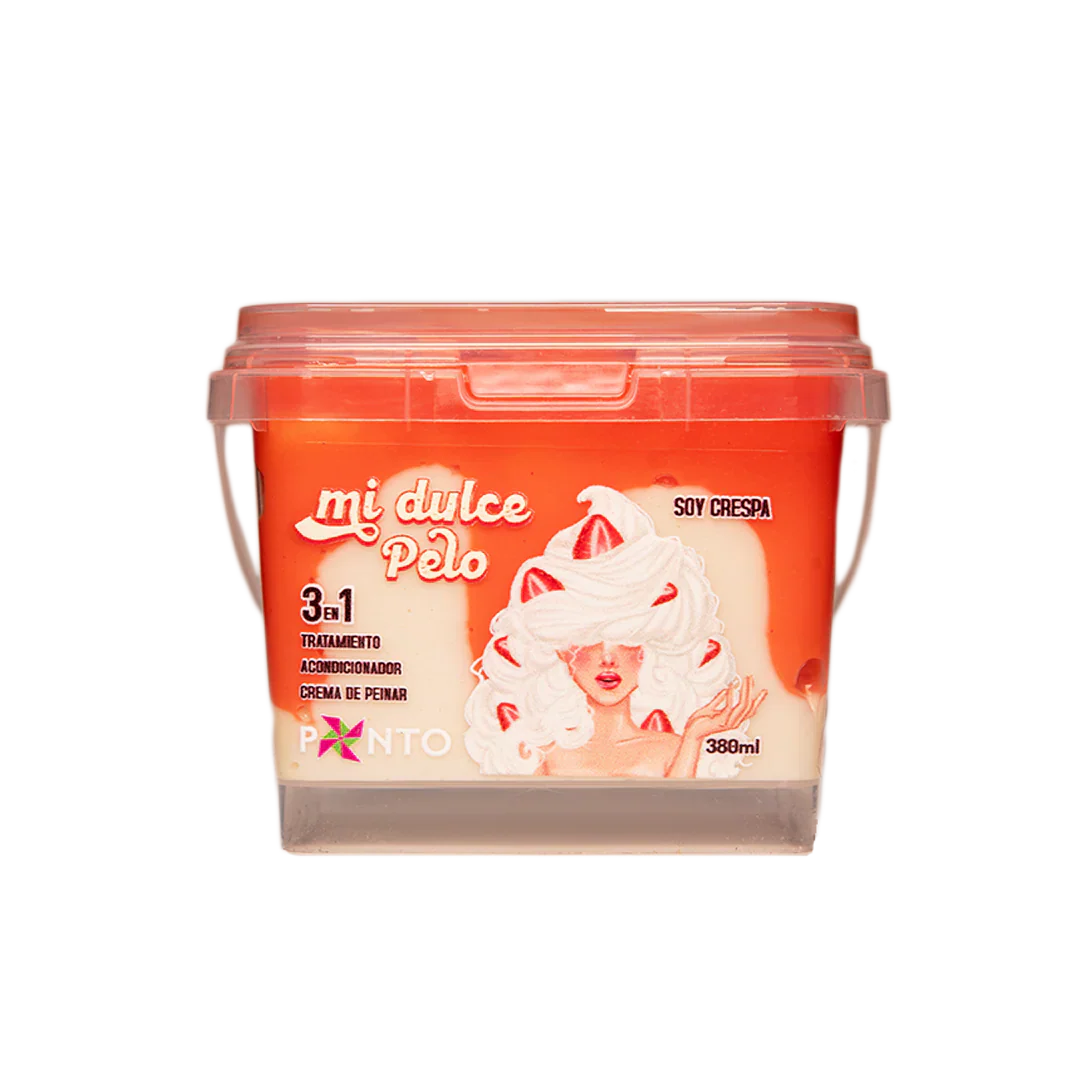 Tratamiento / Crema de Peinar Ponto Mi Dulce Pelo Soy Crespa 3EN1