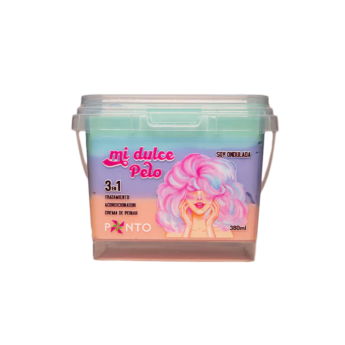 Tratamiento / Crema de Peinar Ponto Mi Dulce Pelo Soy Ondulada 3EN1