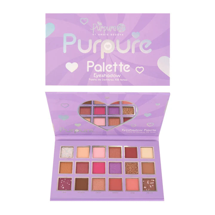 Paleta De Sombras x18 Purpure