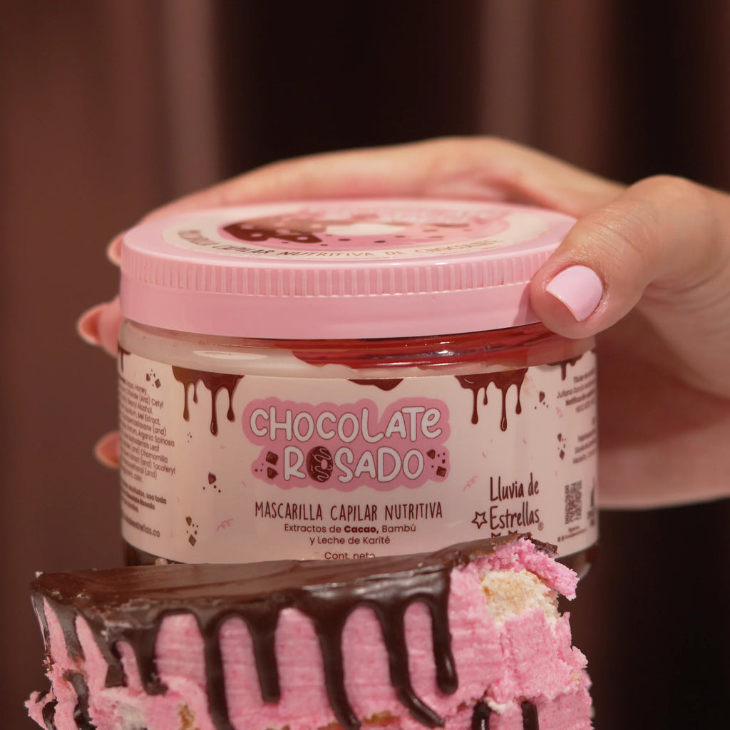 Mascarilla Capilar Chocolate Rosado 300ml Lluvia De Estrellas
