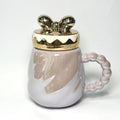 Mug Cerámica Tapa Moño