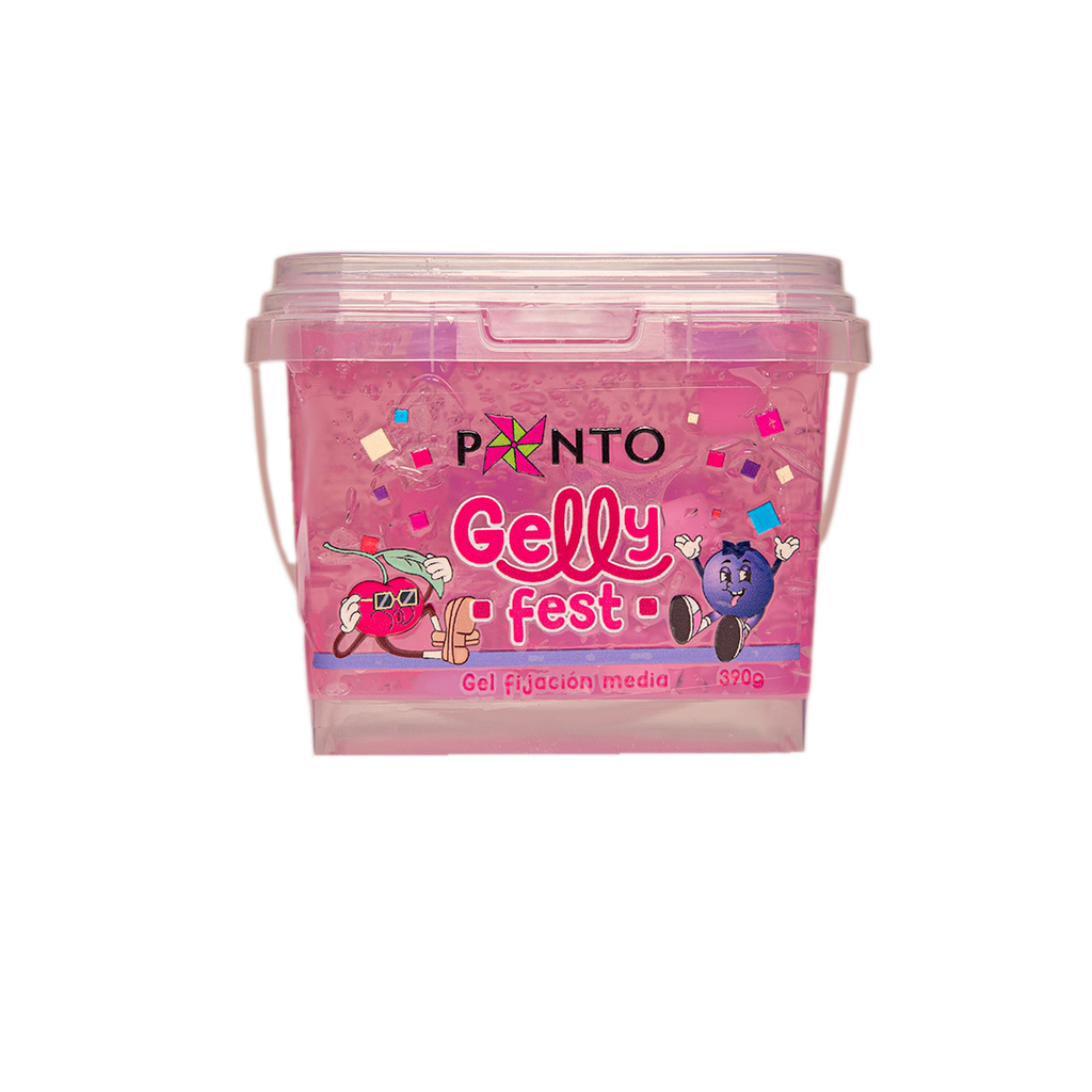 Ponto Gel  Gelly  Fest  *390GR* (Rosado) Fijación Media