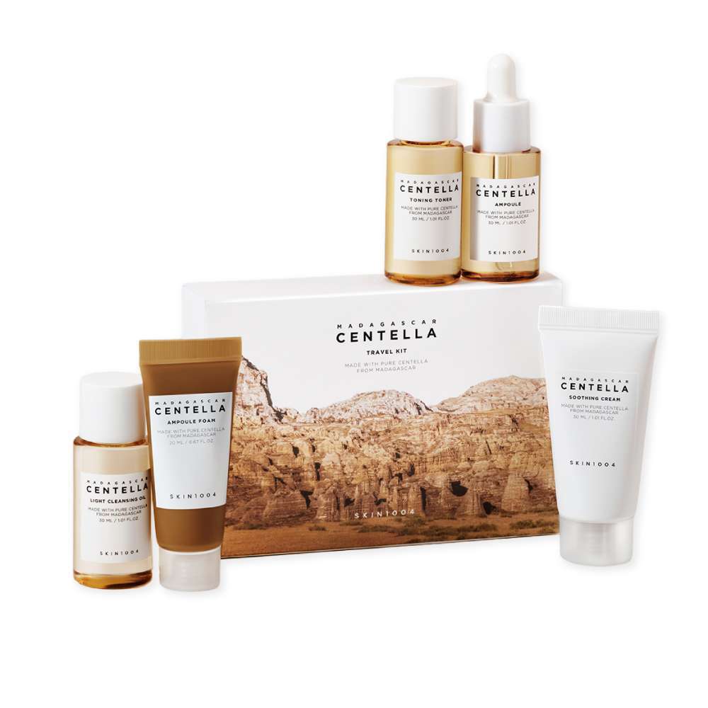 Kit Viajero Madagascar Centella x5 Productos Skin1004