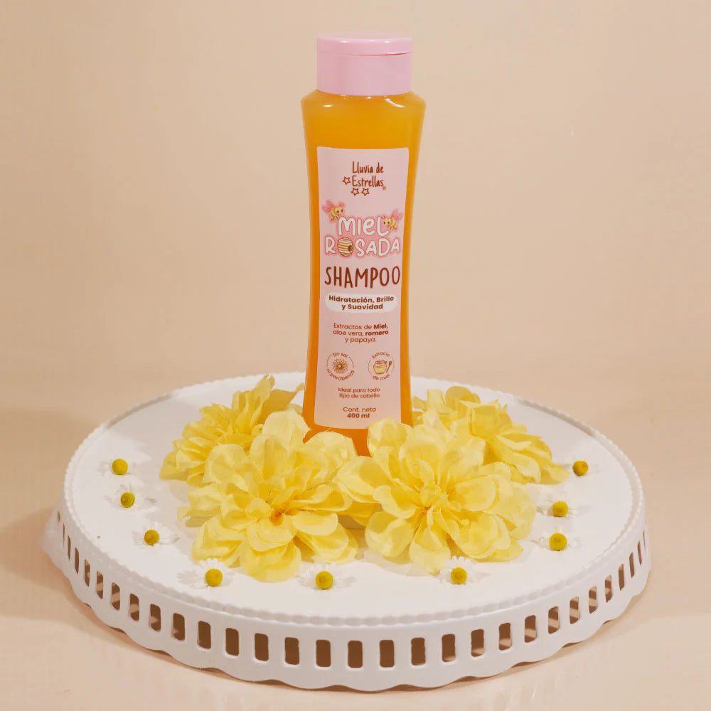 Shampoo Miel Rosada 400ml Lluvia De Estrellas