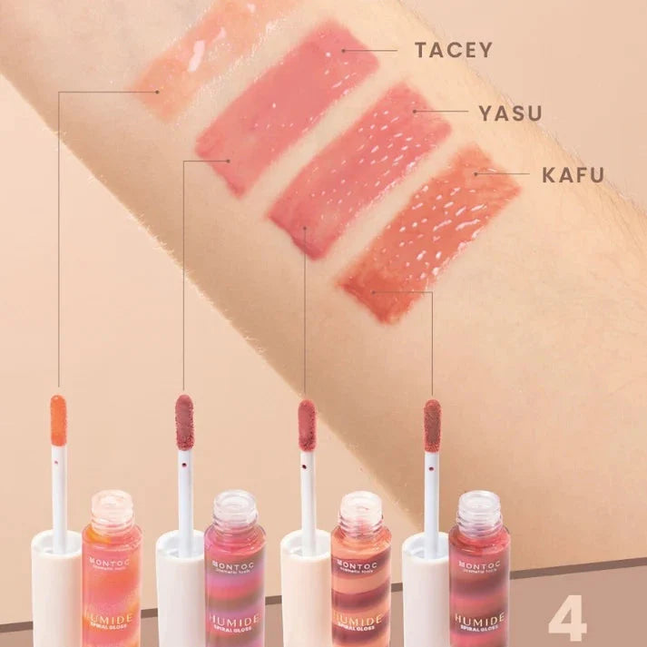 Lip Gloss Spiral  Humide Montoc