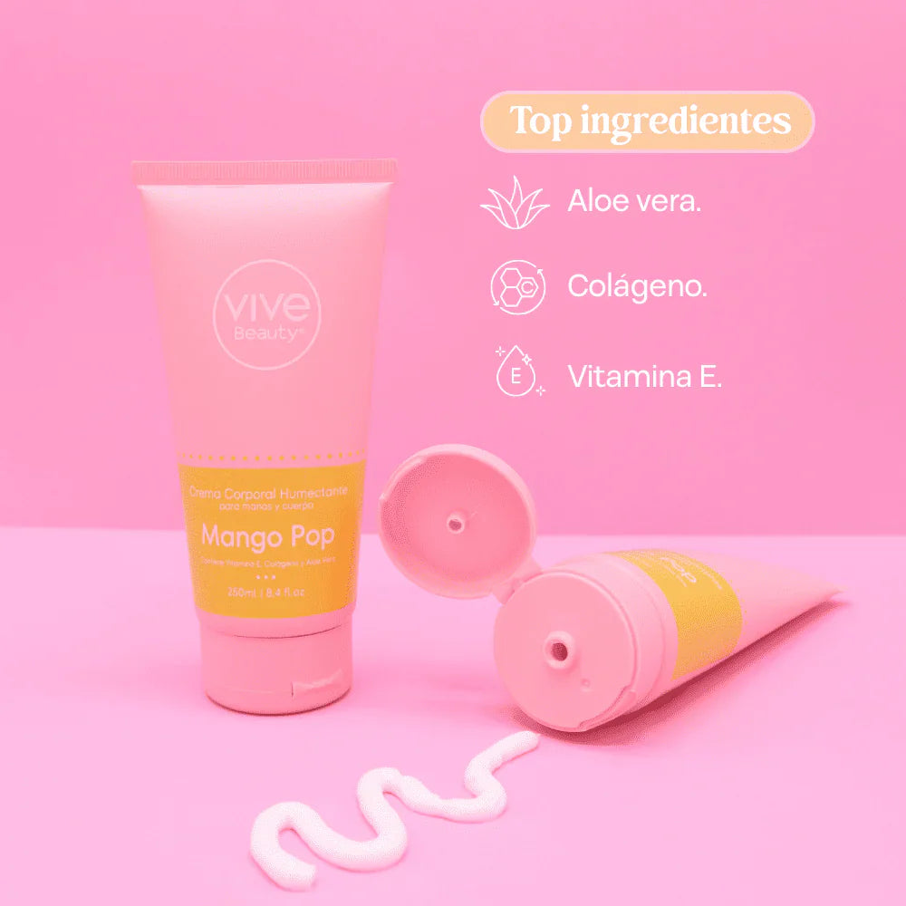 Crema Corporal Humectante Mango Pop Vive Beauty *200gr*
